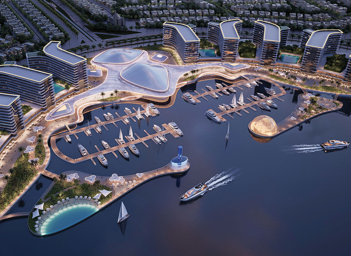 Sobha City Abu Dhabi aerial view